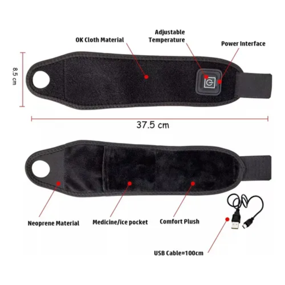 Miniatura 4 de Muñequera Térmica Protector Articular